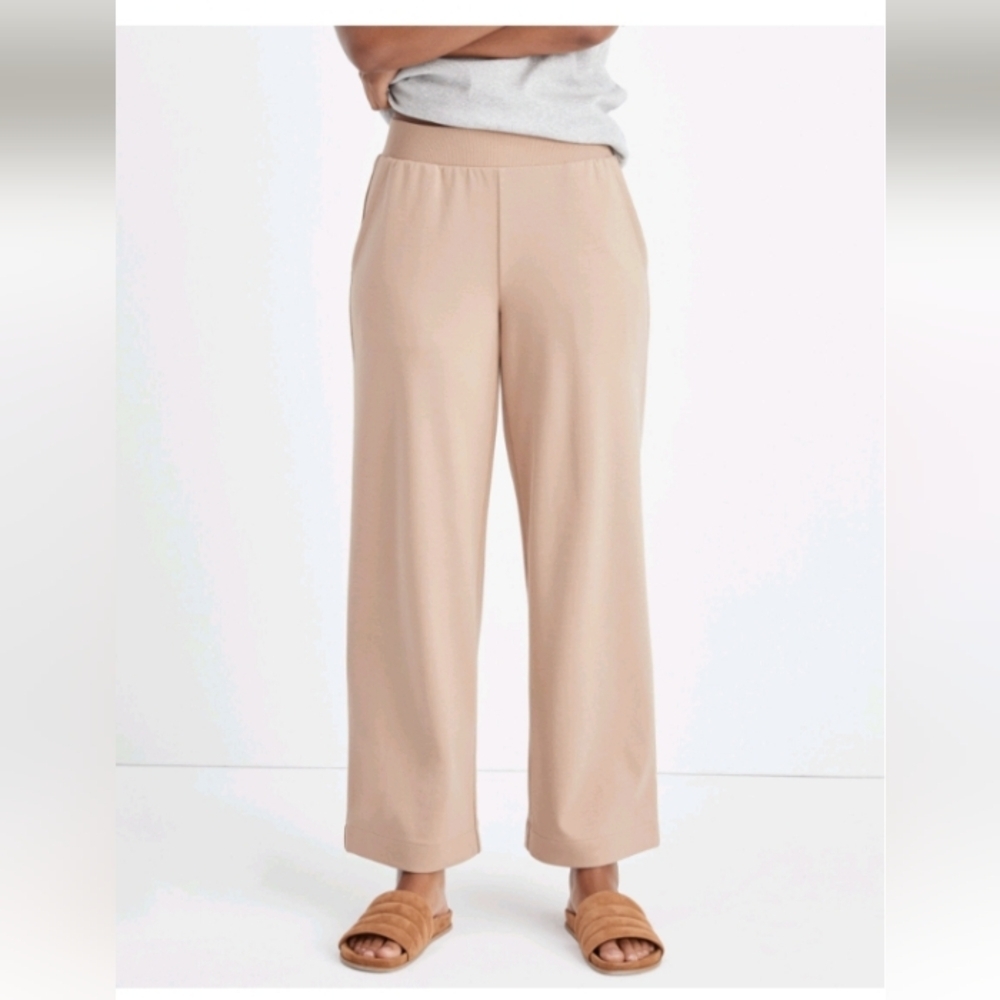 Haven Well Within Polished Lounge Wide Leg Pants Sz L